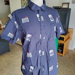 Men's Labatt Blue Light Button Up
